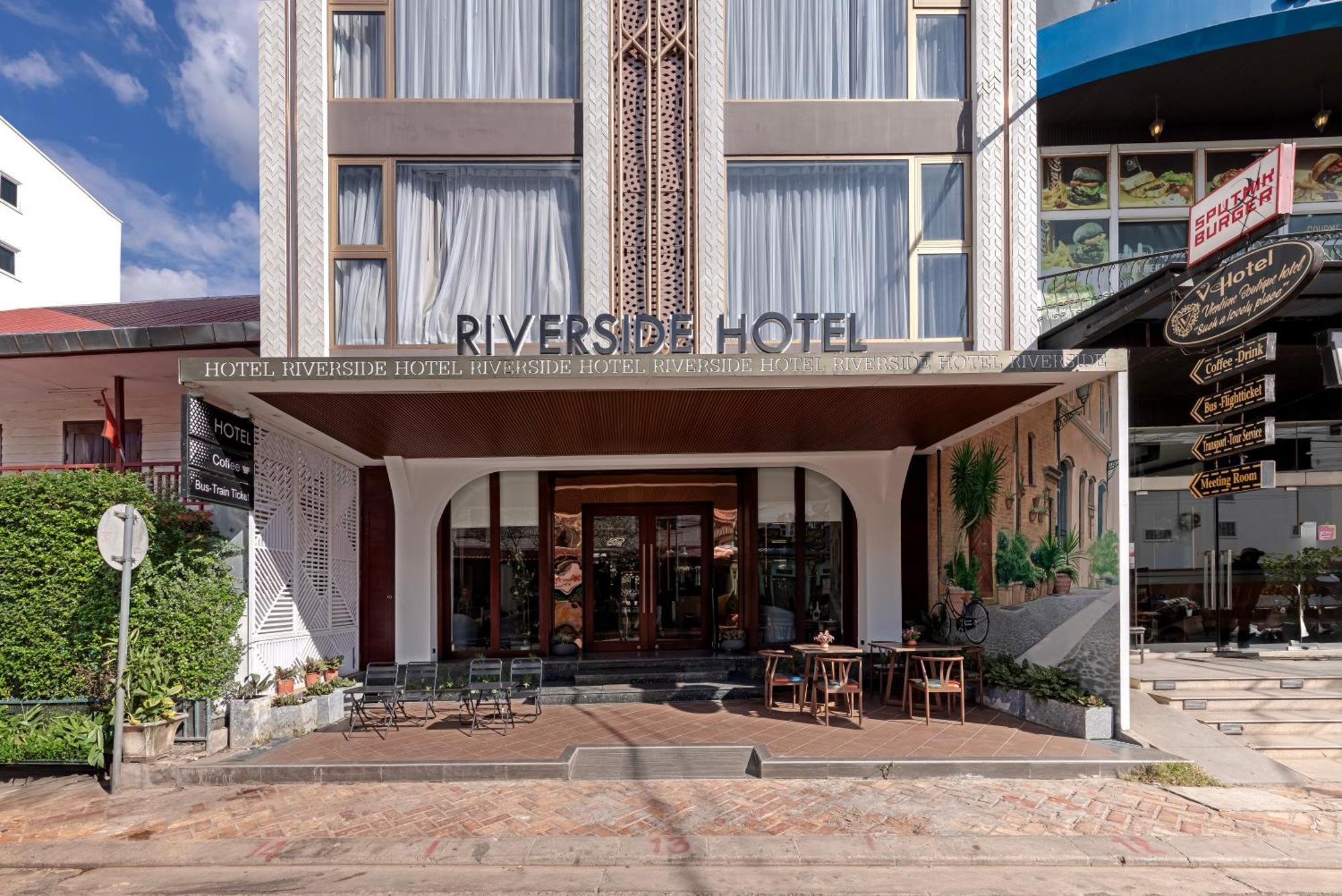 Riverside Hotel Vientiane Bagian luar foto