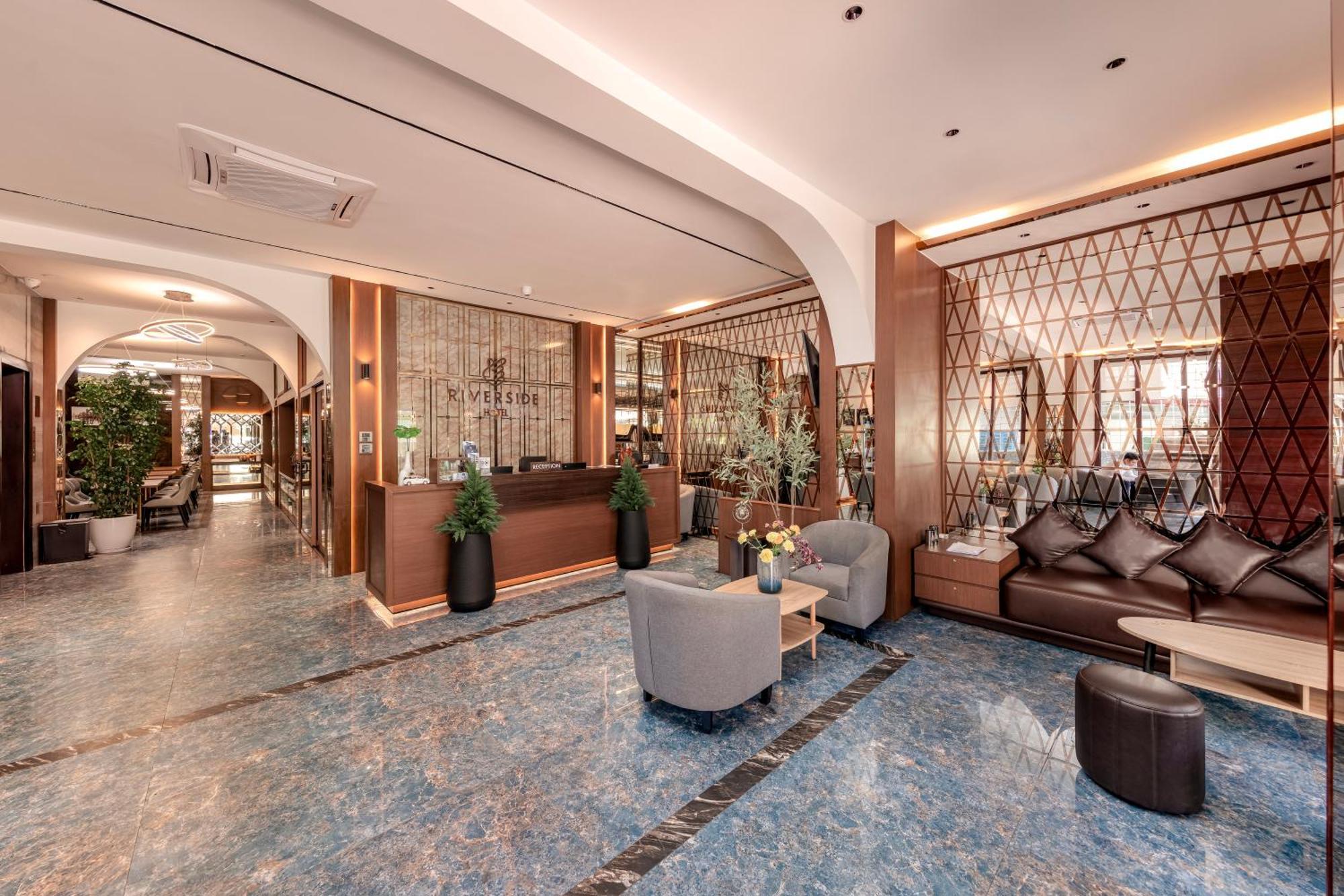 Riverside Hotel Vientiane Bagian luar foto